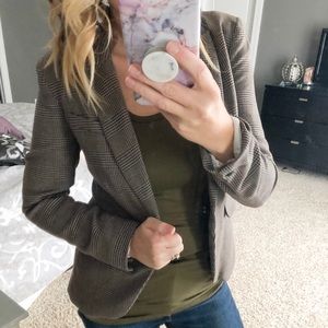 H&M Houndstooth Blazer